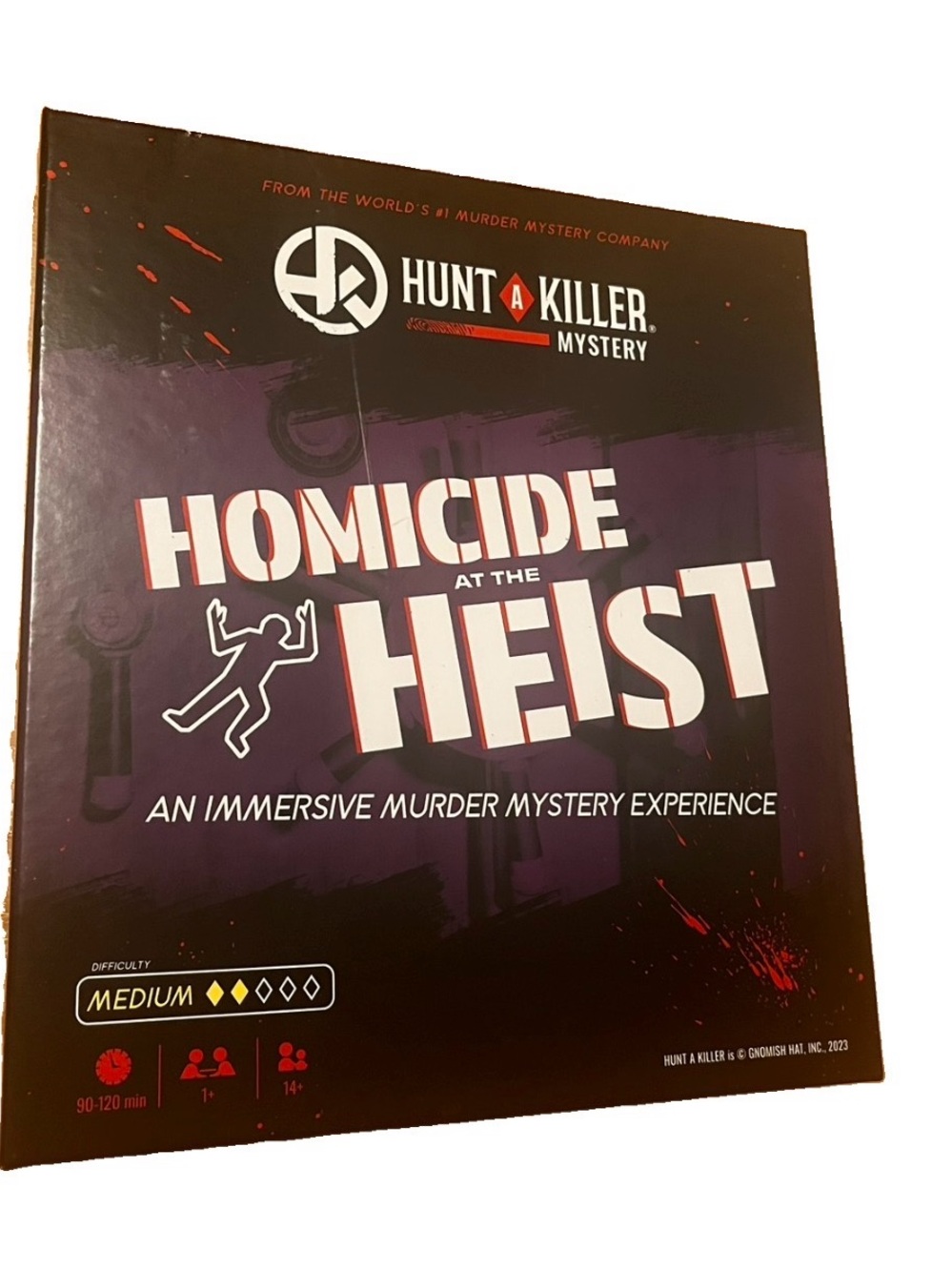 Hunt A Killer Homicide At The Heist Murder Mystery Party Board Game Box Set 14+